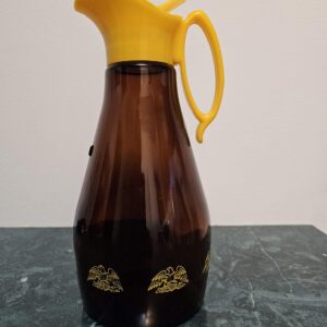 Collector Vintage Log Cabin Syrup Dispenser