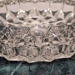 Vintage Crystal Glass Ash Tray